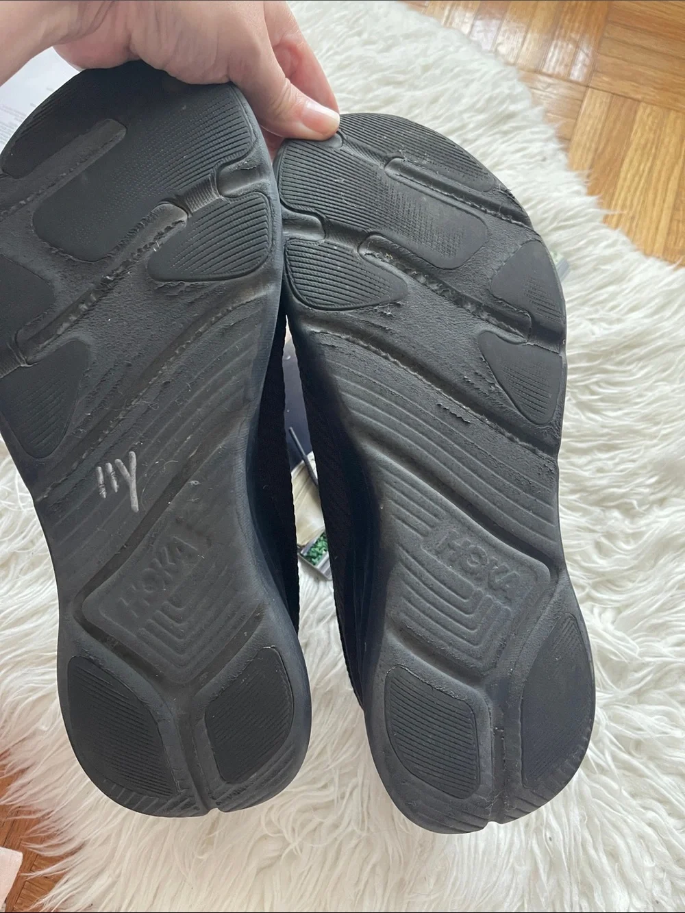 Hoka One One HOKA Solimar Triple Black Sneakers